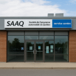 Official SAAQ Quebec logo for driver licensing services